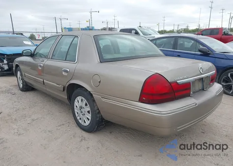 2005 Mercury Grand Marquis Gs z USA, uszkodzony, nr VIN 2MEFM74W25X670422